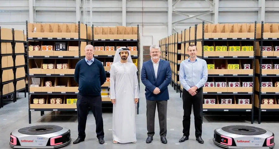 Dubai CommerCity: Hellmann launches robotics automated storage solutions