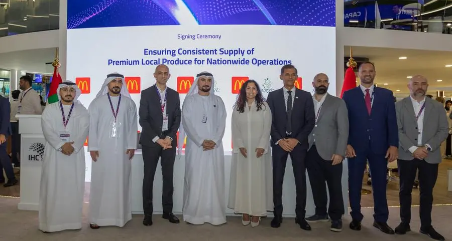 NRTC Group and McDonald’s UAE sign strategic agreement to explore fresh produce collaboration