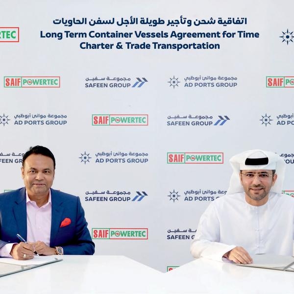 AD Ports Group’s SAFEEN Feeders to buy container ships worth $102mln
