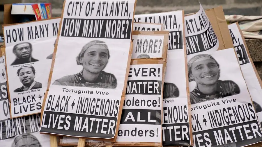 Atlanta protest against shooting death of activist turns violent