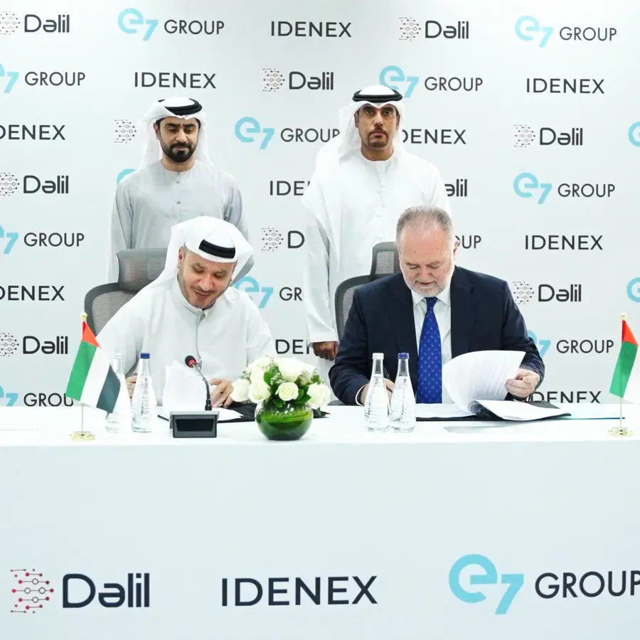 Dalil and e7 Group sign MoU for strategic investment in Idenex to create a UAE identity management solutions national champion