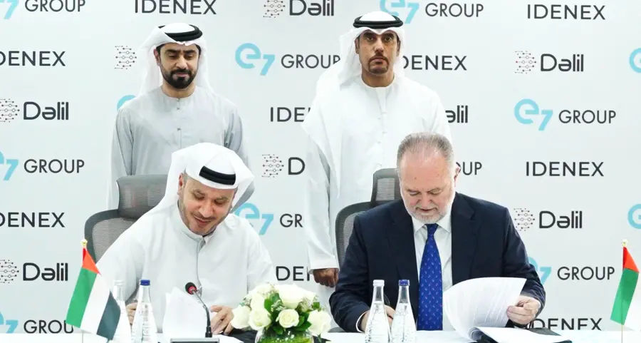 Dalil and e7 Group sign MoU for strategic investment in Idenex to create a UAE identity management solutions national champion