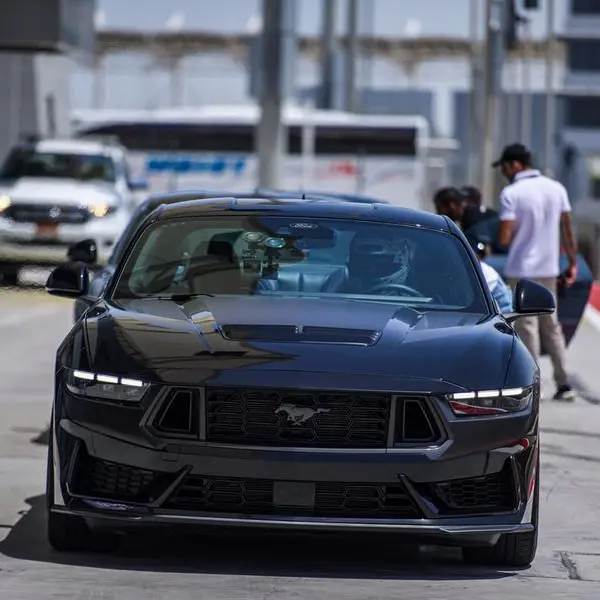 All-new Ford Mustang Dark Horse takes to the Bahrain International Circuit for the first time