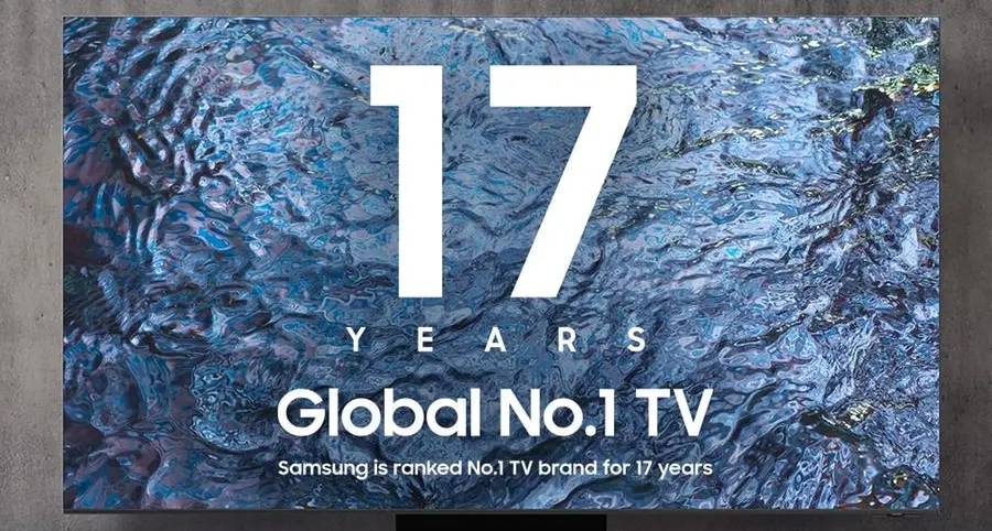 Recognizing innovative excellence: Samsung tops global tv market for 17 consecutive year