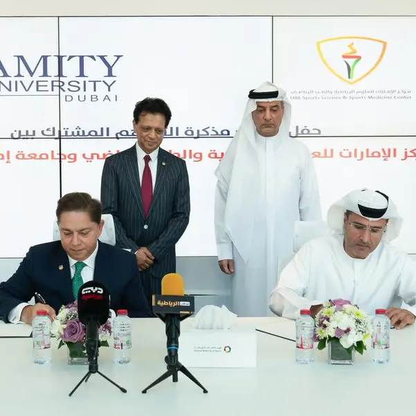 UAE Sports Science and Sports Medicine Center and Amity University Dubai sign cooperation agreement