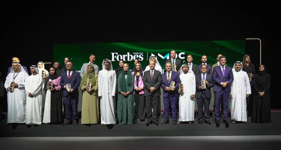 HE Dr. Thani bin Ahmed Al Zeyoudi honors sustainability leaders at the conclusion of Forbes Middle East’s 2024 Sustainability Leaders Summit in Abu Dhabi