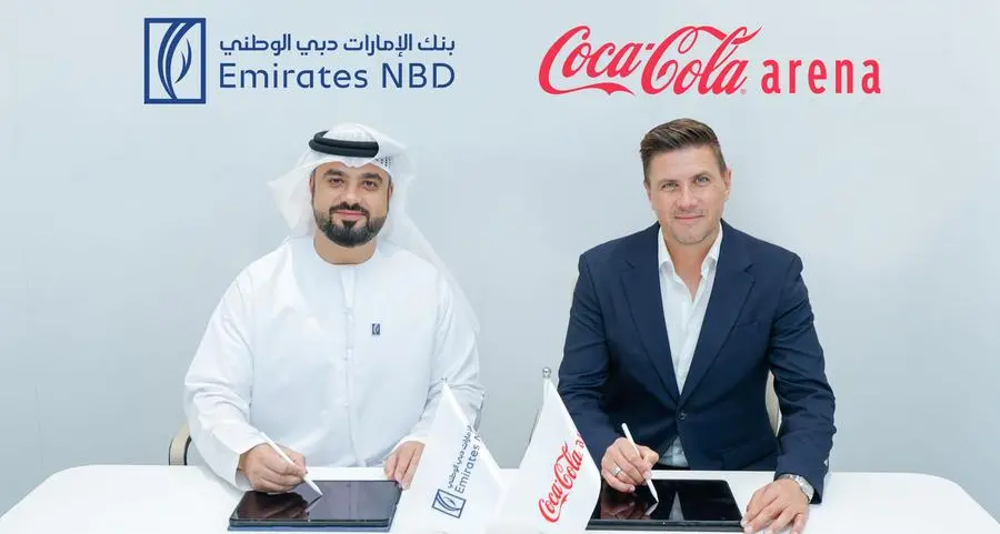 Emirates NBD becomes official banking partner of Coca-Cola Arena