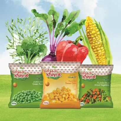 Frozen vegetables from Khayrat is a healthy choice for families