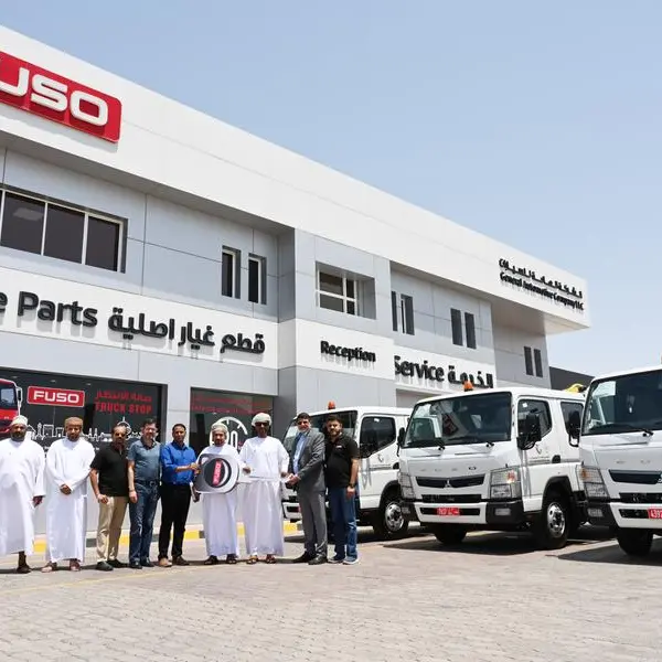 General Automotive Company delivers a fleet of Fuso Canter Euro 5 Trucks to Gulf Construction Company