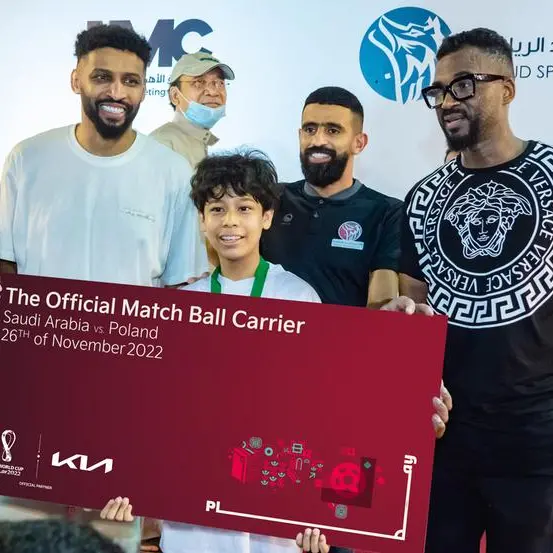 NMC-Kia announces Official Match Ball Carrier for FIFA World Cup 2022 clash between Saudi Arabia and Poland