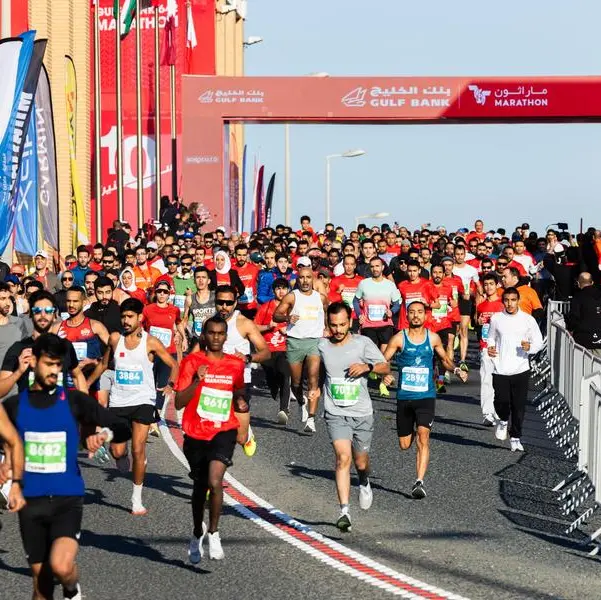 Gulf Bank 642 Marathon unites 107 nationalities and over 10,000 runners in Kuwait’s largest sporting event