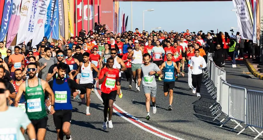 Gulf Bank 642 Marathon unites 107 nationalities and over 10,000 runners in Kuwait’s largest sporting event