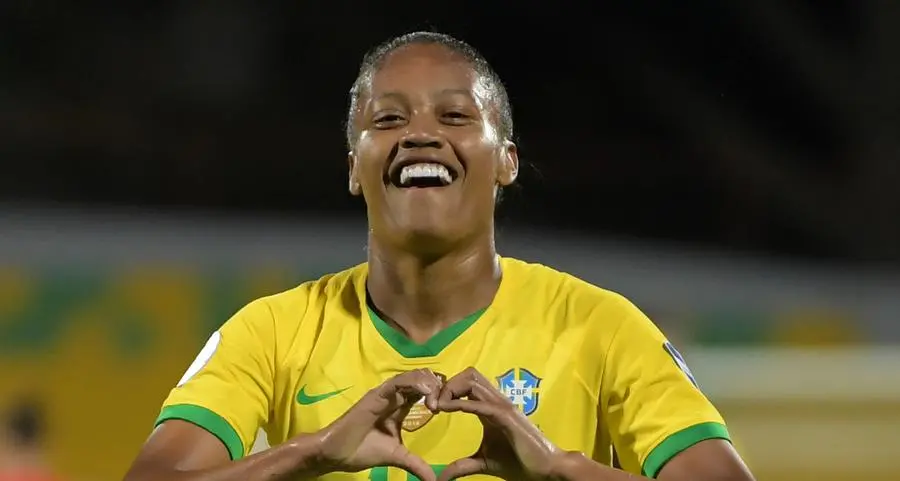 Brazil's Borges outdoes Pele with emotional World Cup hat-trick