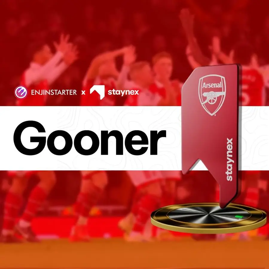 Enjinstarter and Staynex announce Arsenal Journey Pass NFT