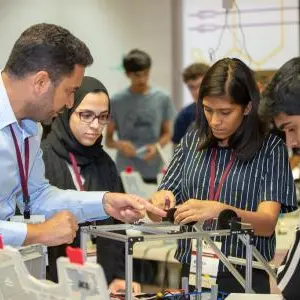 Texas A&M at Qatar Future Engineers summer STEM camp focuses on robotics and energy sustainability