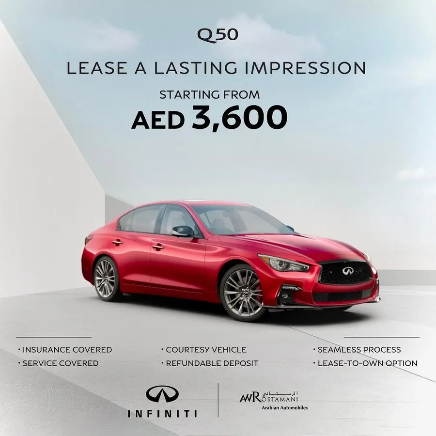INFINITI of Arabian Automobiles rolls out leasing campaign for QX60 and Q50