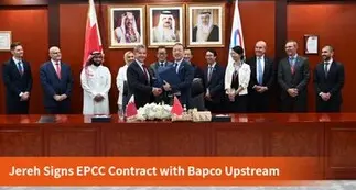 Jereh secures landmark EPCC contract with Bapco Upstream