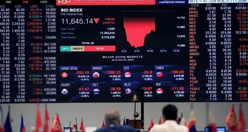 Philippine stocks slip on lack of fresh leads