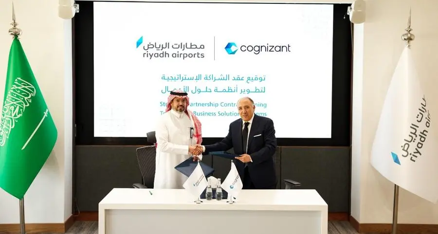 Riyadh Airports Company selects Cognizant to help enhance its digital transformation