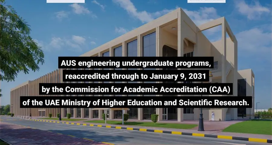 AUS College of Engineering secures renewed accreditation for all undergraduate programs from CAA