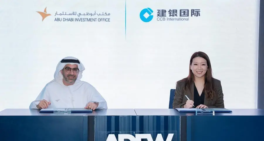 ADIO and CCB International to boost Chinese investment into Abu Dhabi