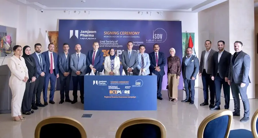 Jamjoom Pharma and Iraqi Dermatology Society sign MoU to transform skin health awareness