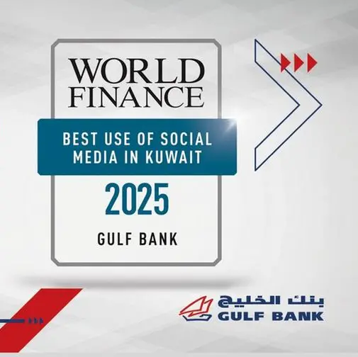 Gulf Bank wins the Best Use of Social Media in Kuwait award