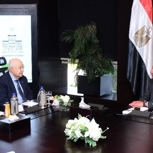 Abu-Ghazaleh and CEO of Egypt’s General Authority for Investment and Free Zones discuss cooperation
