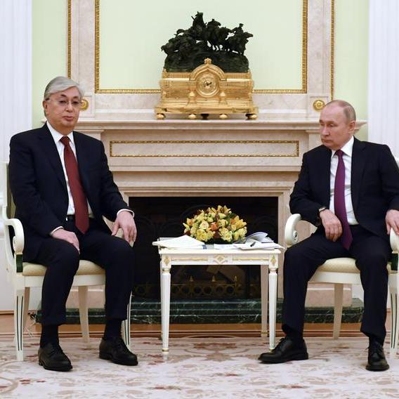 Putin, Kazakh leader affirm ties after Ukraine tensions