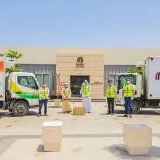 Al Zahia community supports families of Sharjah by donating two tons of essential food items