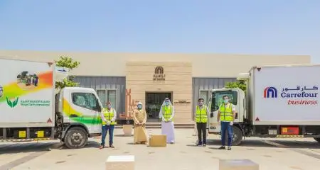 Al Zahia community supports families of Sharjah by donating two tons of essential food items