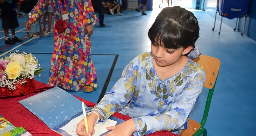 AlDhabi AlMheiri inspires students at Nibras International School