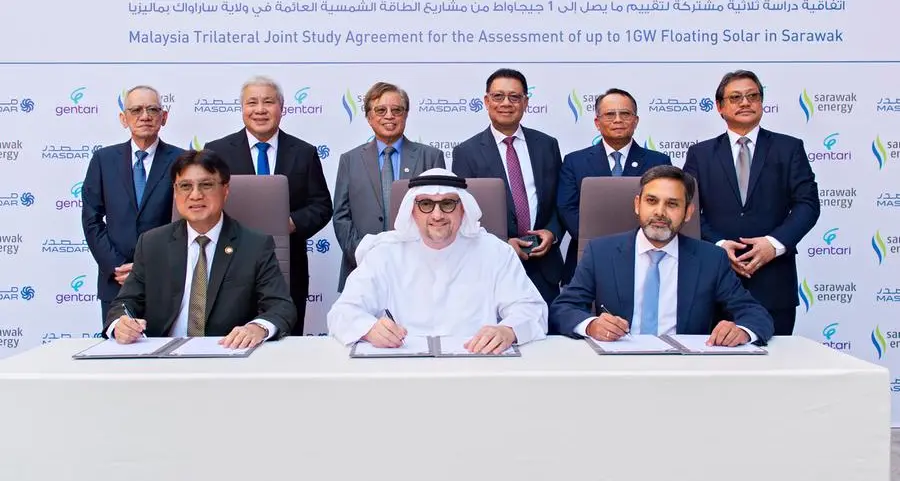 Masdar, Sarawak Energy and Gentari to assess large-scale floating solar project in Malaysia