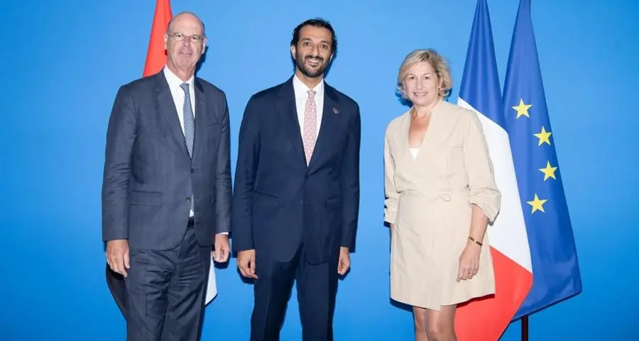 H.E. Bin Touq holds meeting with French ministers to discuss enhancing economic partnership