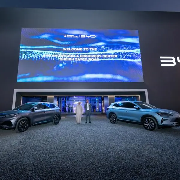 Al-Futtaim Electric Mobility Company and BYD celebrate their second state-of-the-art Discovery showroom on Sheikh Zayed Road, Dubai