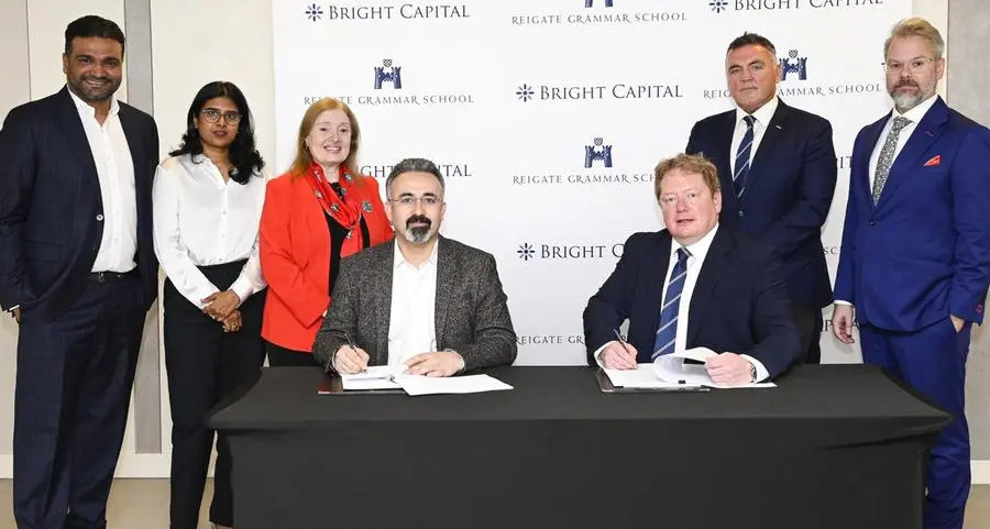 Bright Capital Investment signs agreement with leading UK school, Reigate Grammar School