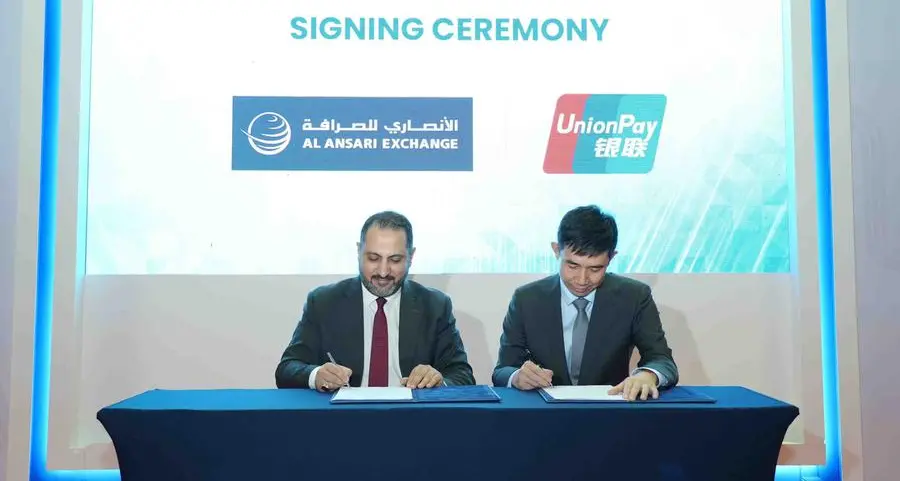 Al Ansari Exchange and UnionPay International launch real-time remittance service to China via MoneyExpress
