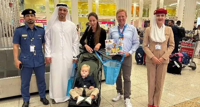 LEGOLAND Dubai Resort and Dubai Customs surprise families at Terminal 3, Dubai Airport