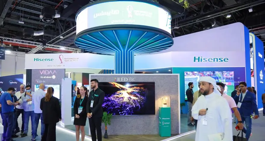 Hisense showcases its tech A-game at GITEX Global 2022