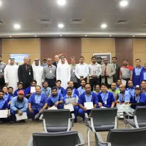 Dubai Government Workshop organizes workshop for engineering maintenance staff under Kaizen Basic Training Program