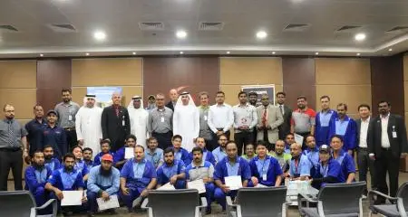 Dubai Government Workshop organizes workshop for engineering maintenance staff under Kaizen Basic Training Program