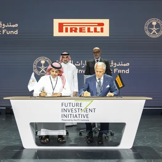 PIF and Pirelli announce joint venture to establish leading tire manufacturing facility in Saudi Arabia