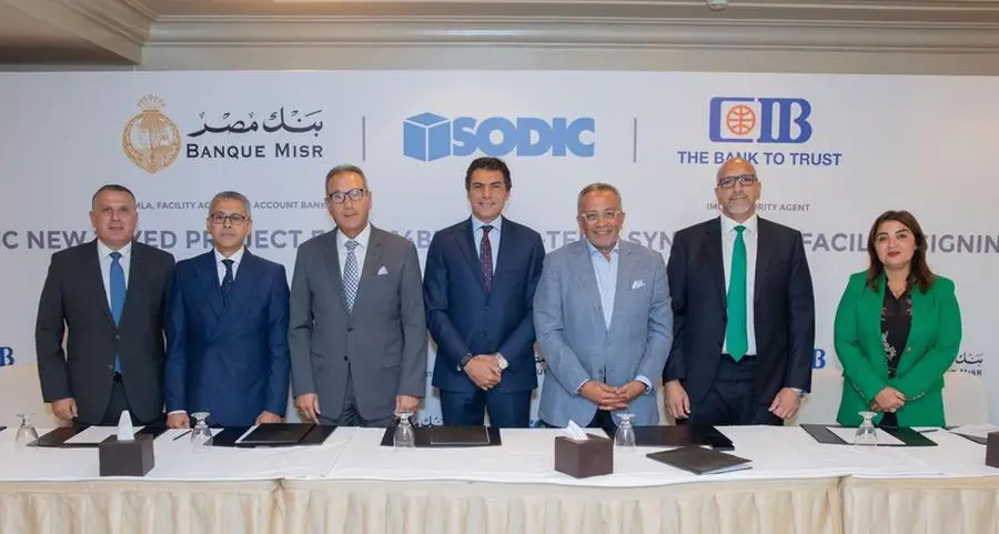 Egyptian developer SODIC signs $86mln syndicated facility with local banks