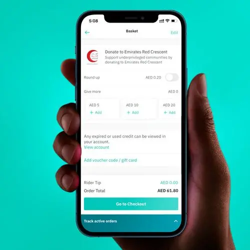 Deliveroo UAE launches in-app round-up feature allowing users to donate at checkout