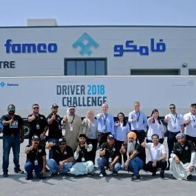 FAMCO names the best truck driver in the UAE in the Volvo Trucks Driver Challenge 2018