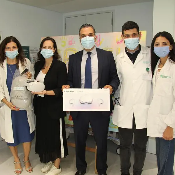 CHANCE Association donates virtual reality masks to LAU Medical Center- Rizk Hospital