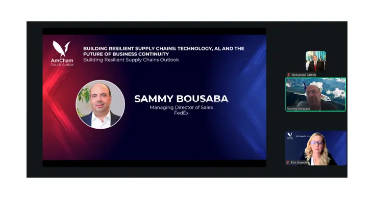 FedEx contributes perspectives on Supply Chain Resilience in Saudi Arabia