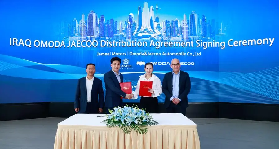 Jameel Motors enters Iraqi market with distribution of Chery Group brand OMODA & JAECOO