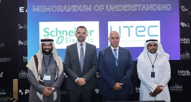 Schneider Electric and UTEC to drive localization and growth in Saudi Arabia's data center industry