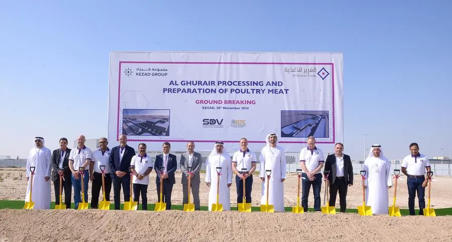 Al Ghurair Foods breaks ground on poultry processing plant at KEZAD in Abu Dhabi